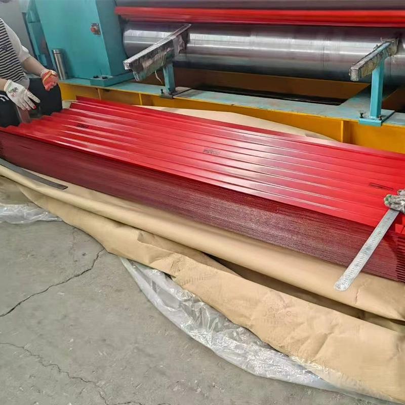 Chapa de aço ondulado Galvalume