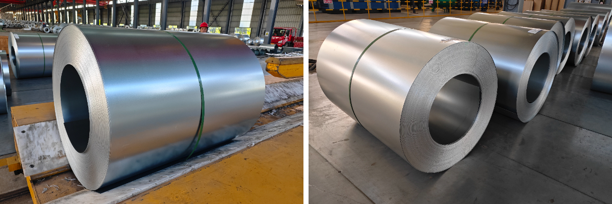 فولاذ مجلفن بدون بريق