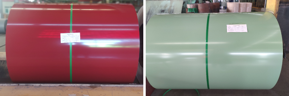 صفائح فولاذية مطلية مسبقًا