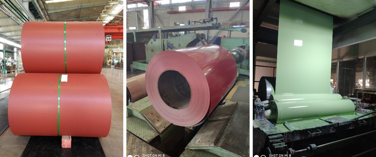 صفائح فولاذية مطلية مسبقًا