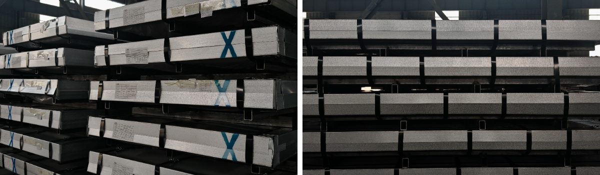 Оцинкованные гофрированные стальные листы